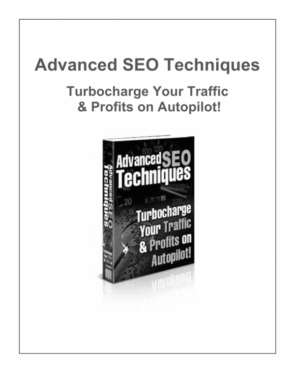 Product picture Explode Your Traffic & Boost Your Sales With Advanced SEO Techniques